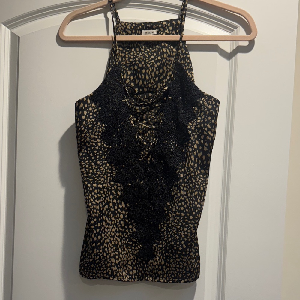 Vici Leopard Print Camisole Top